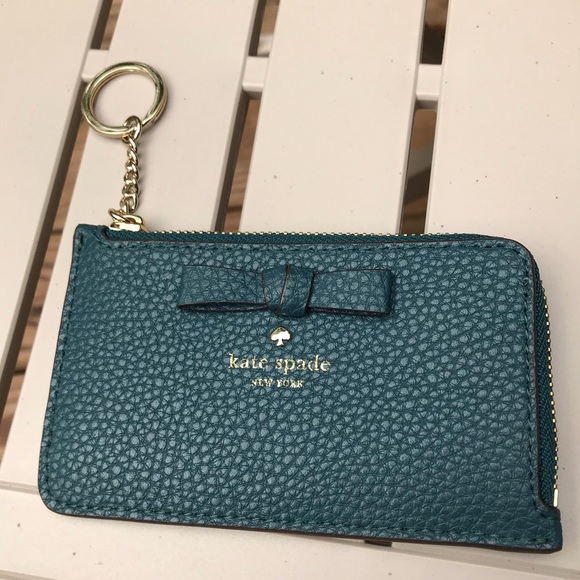 ⛔️SOLD⛔️Authentic Kate spade leather zipcoin case - Picture 4 of 7